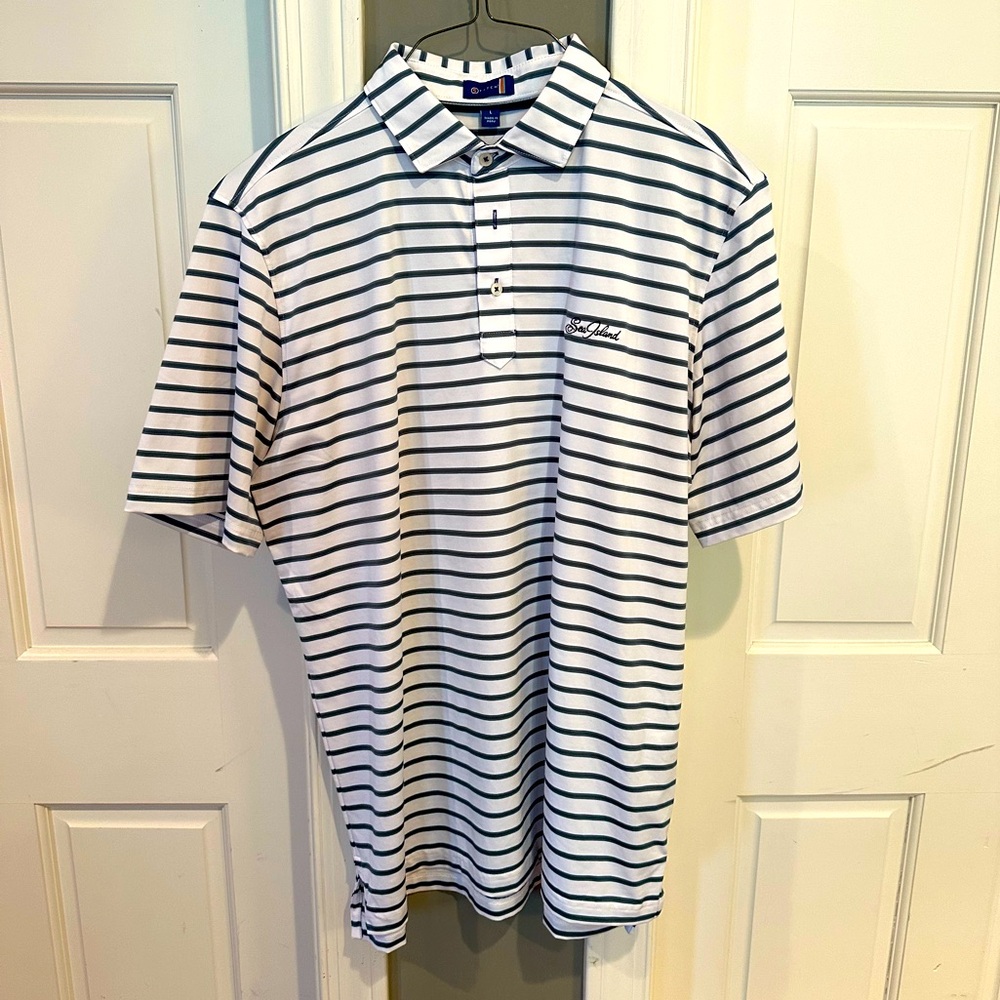 Stitch Golf Polo from Sea Island